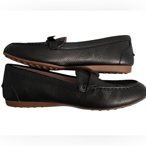 Kate Spade Black Textured Desi Driving Loafers Sz 6 - Picture 5 of 8
